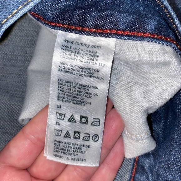 Tommy Hilfiger Men’s Classic Straight Blue Jeans (Size 40/32) - Picture 6 of 10